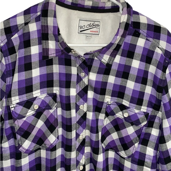 Fleece Lined Flannel - Picture 10 of 10